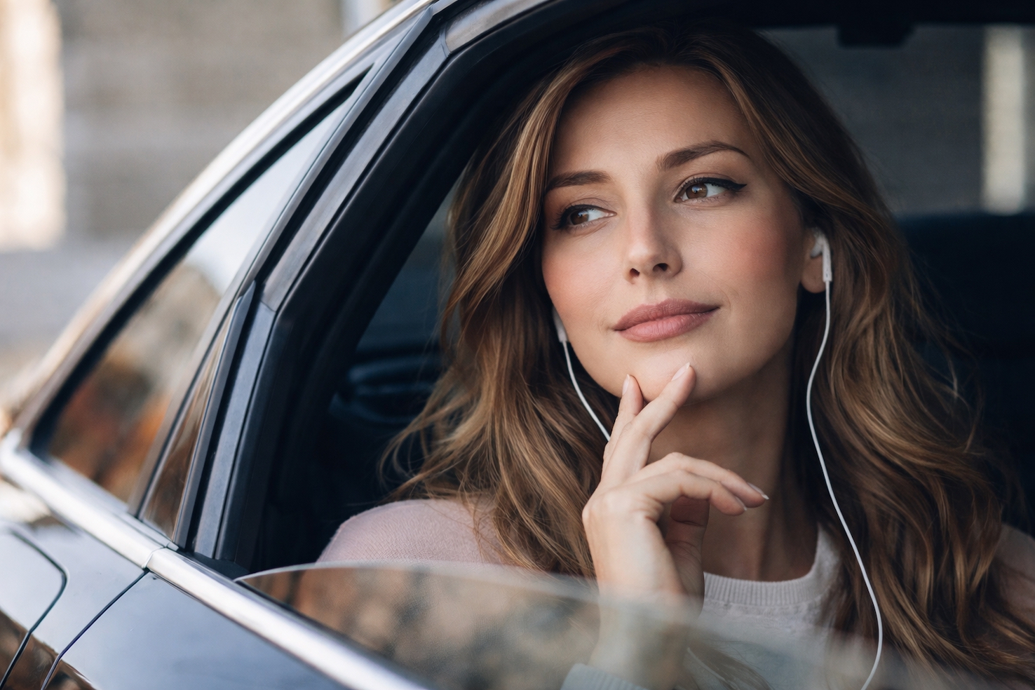 Executive Heathrow chauffeur service vehicle in London