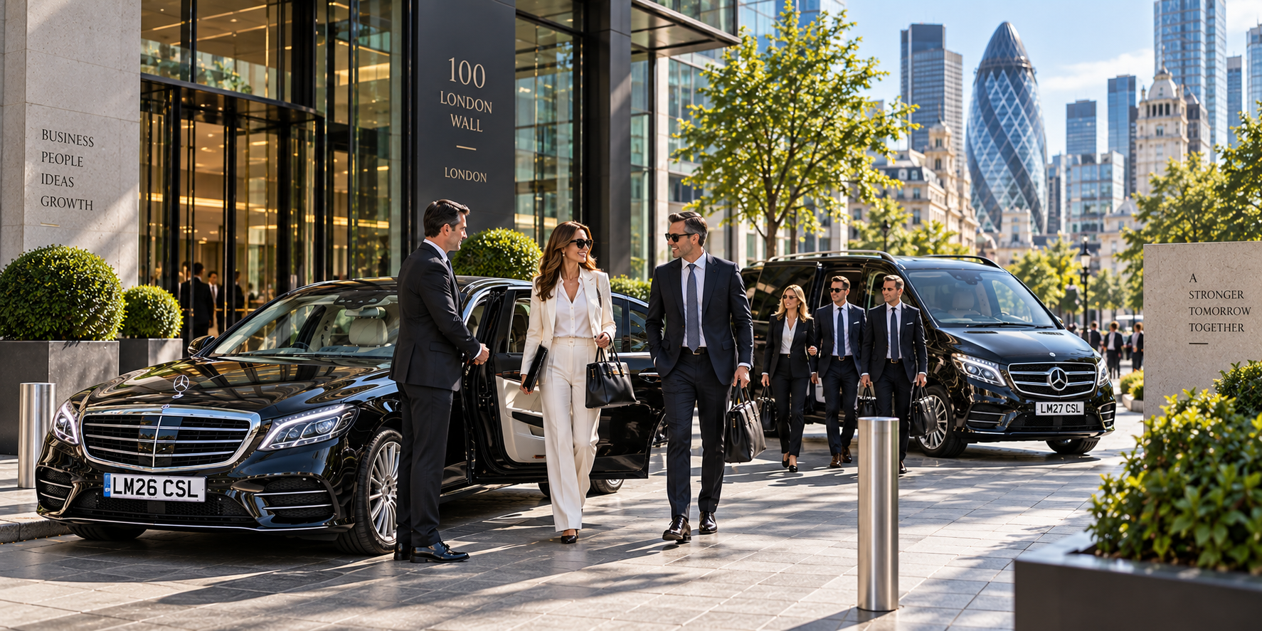 Car Service Heathrow - with Mercedes-Benz S-Class and V-Class